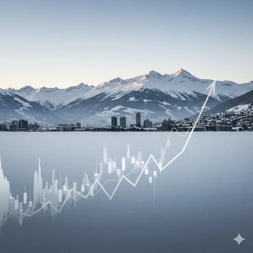 AI monetization after Davos, illustrating the shift from artificial intelligence adoption to scalable earnings and investor returns across the AI value chain.