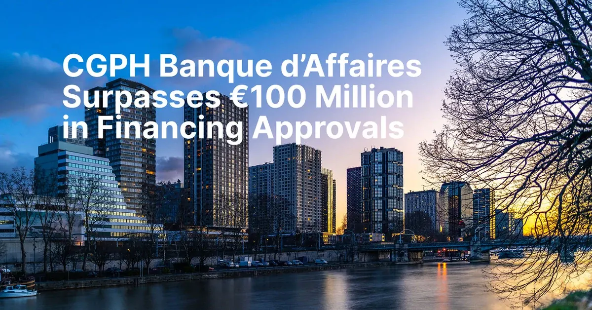 Editorial cover — €100 million in financing approvals milestone